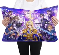 Comprar Cojin Almohada Sword Art Online Alicization Diseño Anime Art Color Sword Art Onliine Diseño De La Tela Lisa