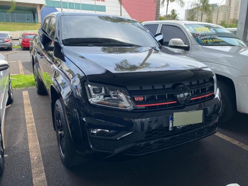 Imagem 2 de 7 de Volkswagen Amarok Highline 3.0 V6 Preto 2020