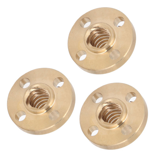 Juego De 5 Tornillos De Plomo T8x8 Para Impresora 3d, Tuerca