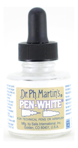 Dr. Ph. Martin&#39;s 400035-xxx Pen-blanco, 1.0 Oz