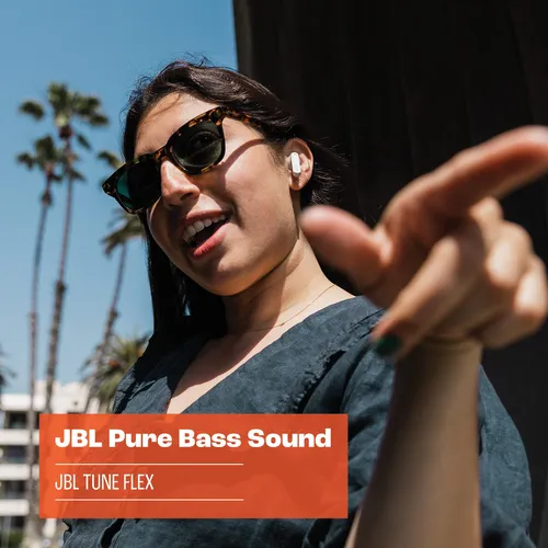 Audífonos Jbl Tune Flex True Inalámbricos Con Cancelación
