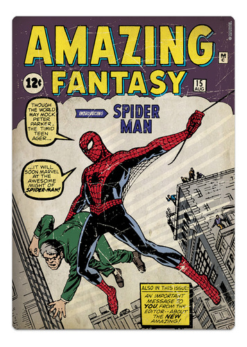 Quebra Cabeça 500 Peças Nano Spider Man Primeira Apariçao Hq
