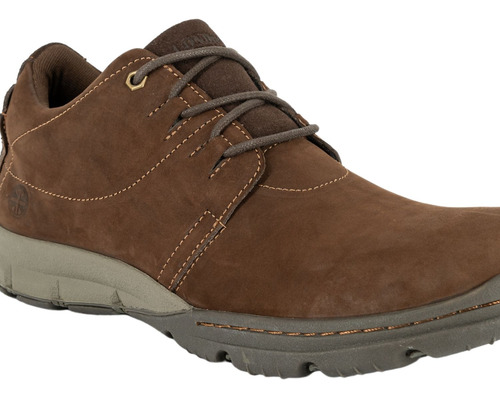 Zapato De Cuero Brezo Cafe London Adixt Marrón 43