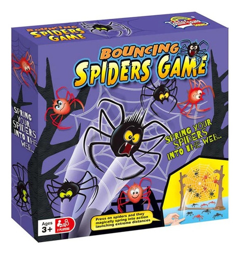 Juego De Mesa Tela De Arañas Bouncing Spiders