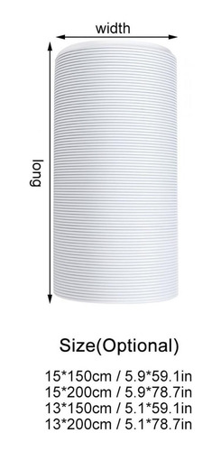 Portable Universal Flexible Aire Acondicionado Tubo Tubo De
