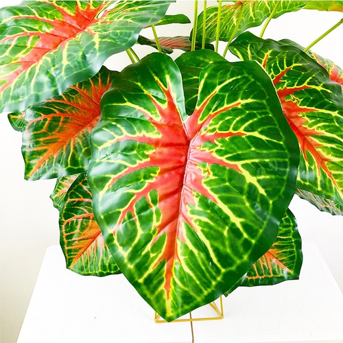 Ramo Planta Tropical Artificial Para Decorar