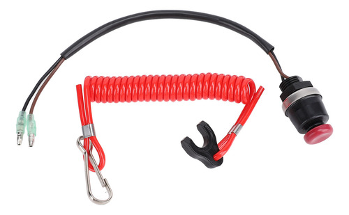 Motor Fueraborda Boat Safety Stop Kill Lanyard 398 06830 0