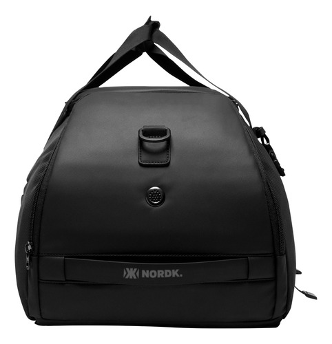 Mochila E Mala De Viagem 2 Em 1 Bag Nordk On The Road 36l Cor Preto Desenho do tecido Liso
