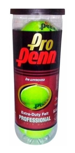 Tubo Penn 3 Pelotas Tenis Paddle Padel Propenn Cancha Rapida Tennis Premium