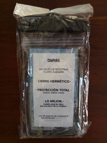 Funda Sumergible Impermeable Para El Agua Celular