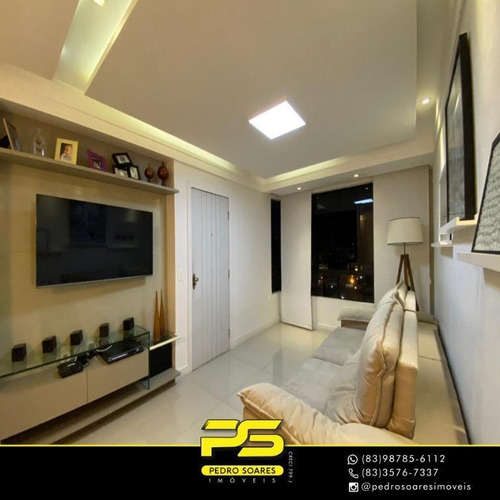 Apartamento Com 3 Dormitórios À Venda, 118 M² Por R$ 460.000 - Manaíra - João Pessoa/pb - Ap3396