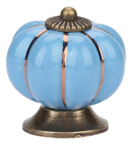 Tirador De Cerámica Pumpkin Knobs De Estilo Europeo Para Hab