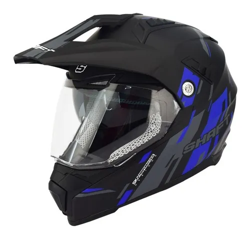 Casco Para Moto Shaft Mx 380 Multiproposito Shake Env o gratis