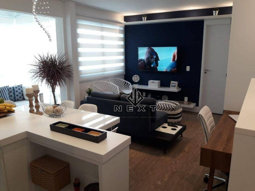 Imagem 1 de 16 de Apartamento Com 1 Dormitório À Venda, 47 M² Por R$ 510.000,00 - Alphaville Empresarial - Barueri/sp - Ap0561