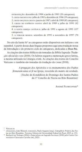 Kit Catequese Sobre O Credo, Vol. 1: Creio Em Deus Pai (capa