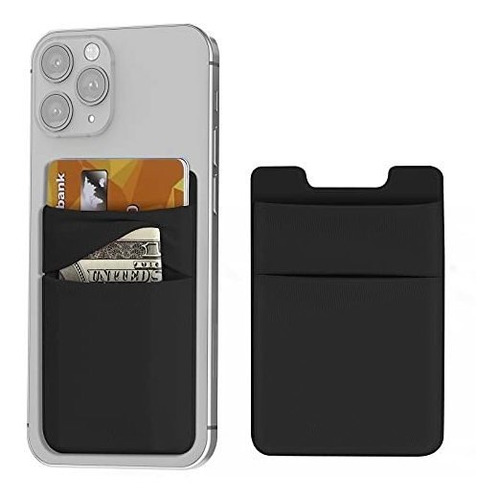 Cocases Phone Card Holder, Actualizado Double Pockets Bjq7s