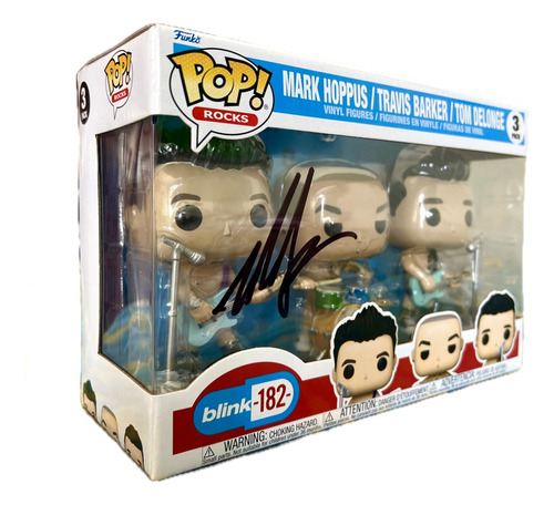 Blink-182 Funko Firmado Autografiado