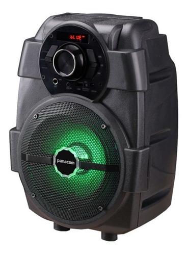 Parlante Panacom Stage Sound S49 portátil inalámbrico Negro