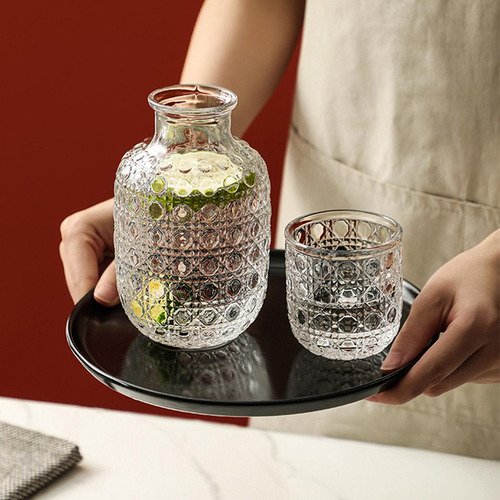 Juego De Jarra Y Vaso De Agua Junto A La Cama Juego De Claro