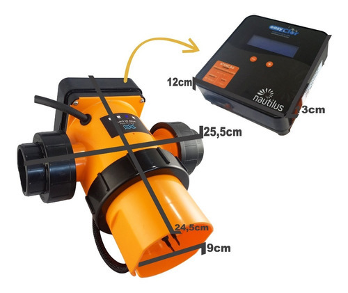 Gerador De Cloro Nautilus Easyclor Home G5-03-15 Gramas
