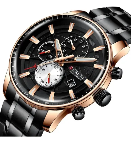 Reloj Para Hombre Curren Análogo Multifuncional Calendario