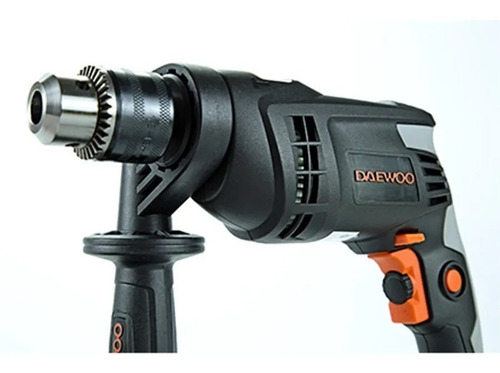 Imagen 4 de 9 de Taladro Percutor Profesional 13mm 750w Daewoo Vel Variable