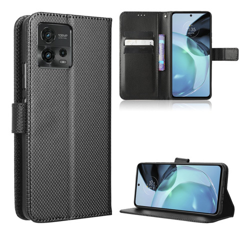 Funda Rígida For Motorola G72 4g Estilo De Negocio Textura