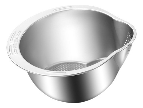 Wu- Colador Cocina 3 En 1, Escurridor Acero Inoxidable Apt