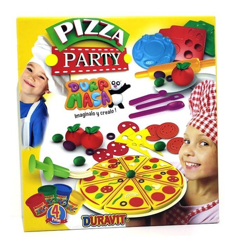 Juego De Masa, Blanda Moldeable Pizza Party - Duravit