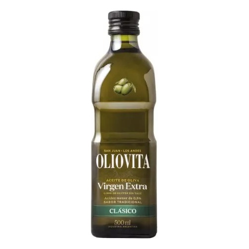 Aceite De Oliva Virgen Extra Oliovita 500 Botella Pet 500 Ml