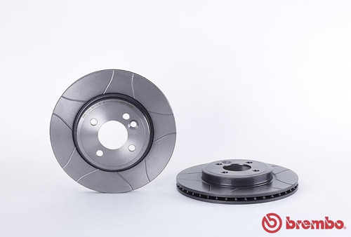 Discos Delanteros (2) Brembo Max Ranurado Mini Cooper 02-06