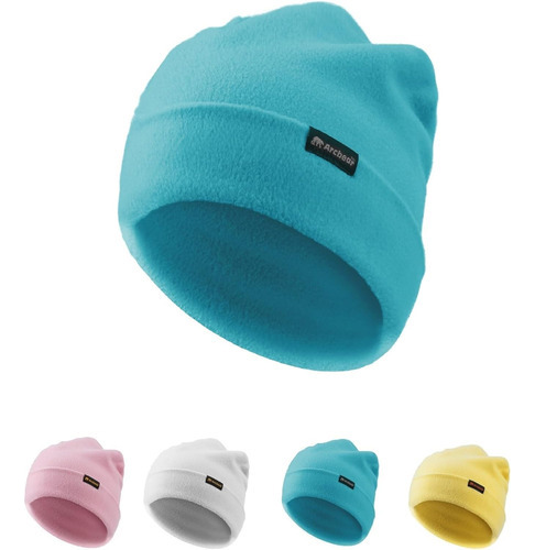 Gorro Unisex, Suave, De Doble Capa, Cálido, Grueso, Ligero