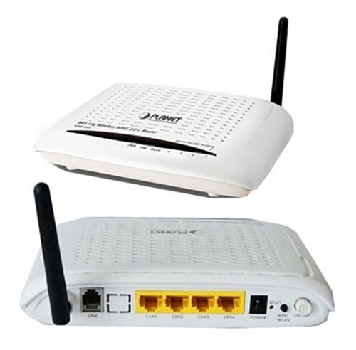 Router Planet 24 Mbps 4 Puertos Modelo Adw-4401 Wireless Ads