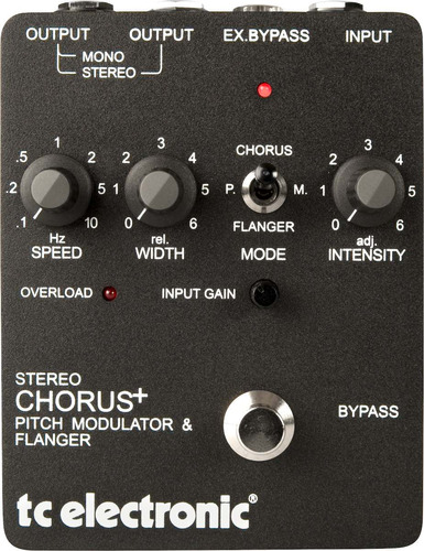Pedal  Tc Electronic Mod. Scf Stereo Chorus Flanger