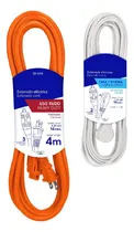 Comprar 2 Pz Extensión Uso Rudo 4 Mts Y Domestico 3 Mts Reforzadas. 