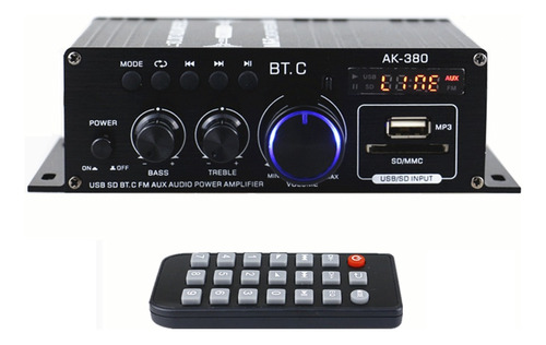 Z Ak380 40w+40w Mini Audio Amplificador De Potencia De