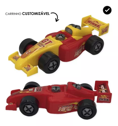 Carrinho Corrida Formula 1 Brinquedo Super F 1