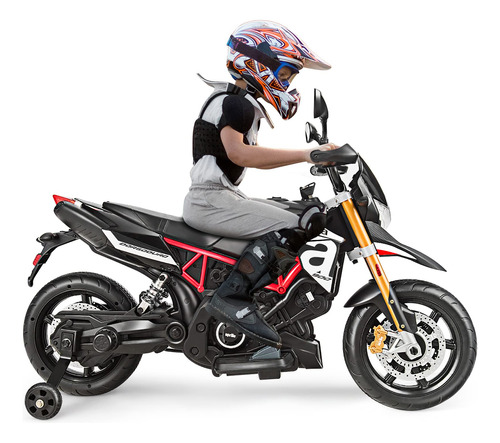 Futada Kids Ride On Motorcycle, Motocicleta Electrica Para N