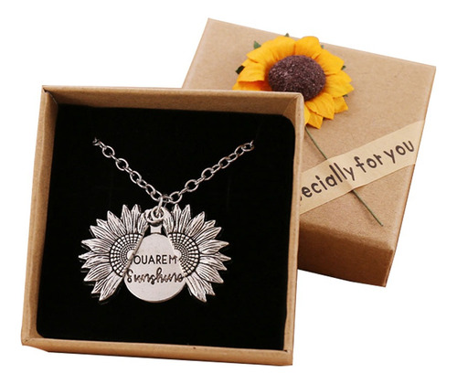 Collar De Girasol Para Shrek Pareja Regalo Con Caja