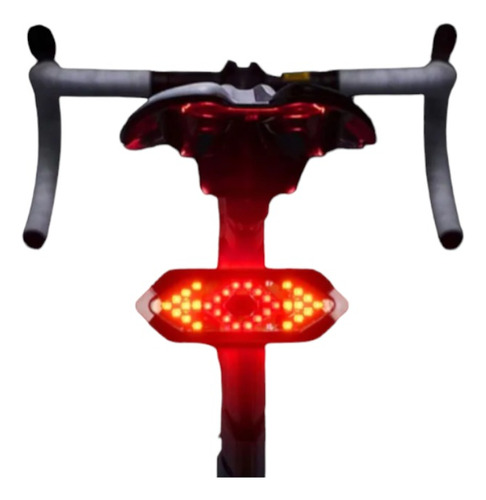 2 Unidades Luz Led Direccionales Bicicleta Control Remoto 