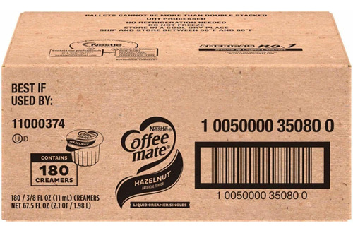 Nestle Coffee Mate Coffee Creamer, Hazelnut, Liquid Creamer