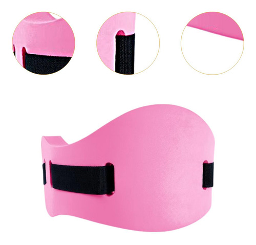 Cinturón Flotante De Natación Agua Aeróbica M Pink