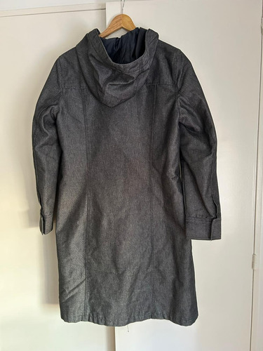 Tapado De Jean Zara Con Capucha Talle Xl (Usado)