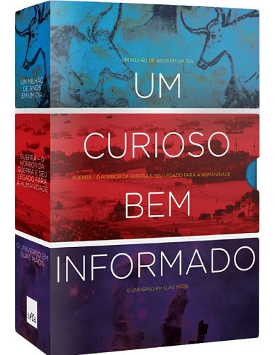 Box Um Curioso Bem Informado - 3 Livros *