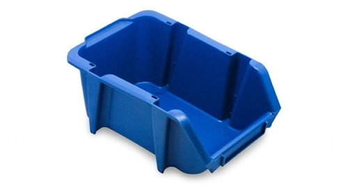 Caixa Plástica Organizadora Encaixavel N7 Azul Braslider