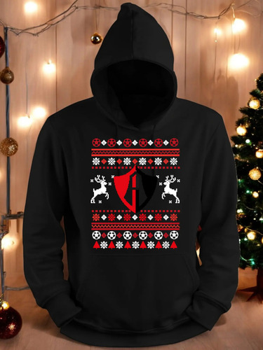 Hoodie Sudaderas Atlas Ugly Sueter Navideño Regalo Mx
