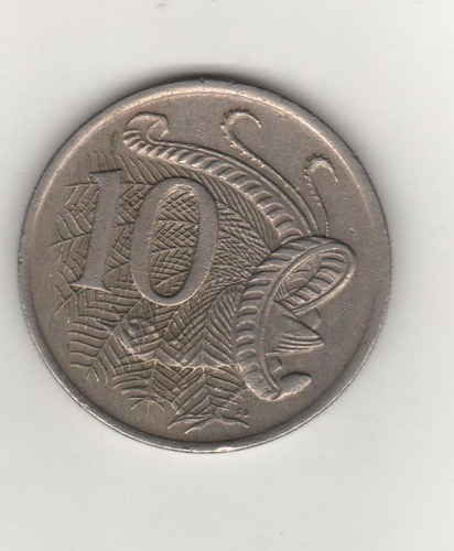 Australia Moneda De 10 Centavos Año 1975 - Km 65 - Xf-