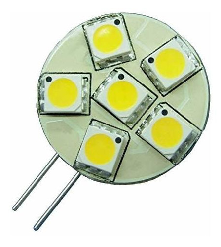 Focos Led - Pack Of 6 - G4 Bi Pin Led Light Bulb Side Mount 