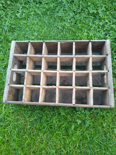 Antiguo Cajón Gaseosas Crush Para 24 Envases (Usado)