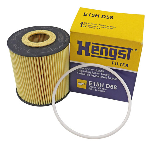 Filtro De Óleo Hengst E15h D58 Volvo Xc90 - Cód.9765